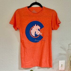 Unique Denver Broncos Fitted T-Shirt - Size L
